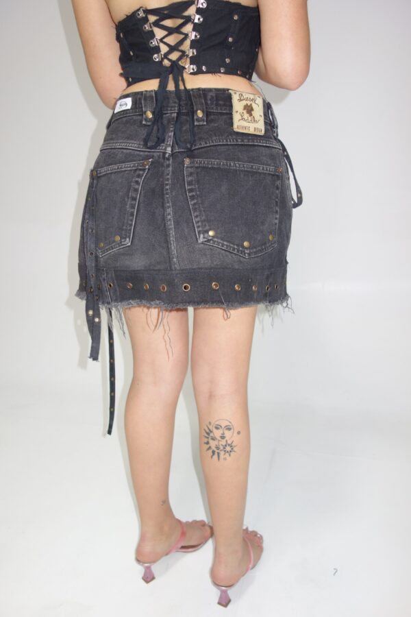 Upcycling mini skirt 5 - Imagen 6