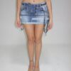 Upcycling mini skirt 4 - Imagen 5