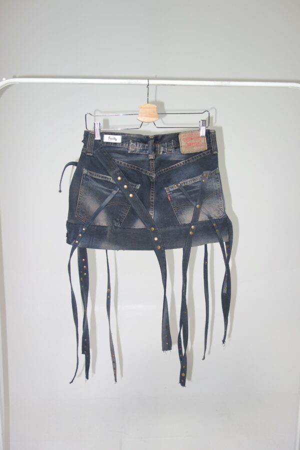 Upcycling mini skirt 10 - Imagen 3