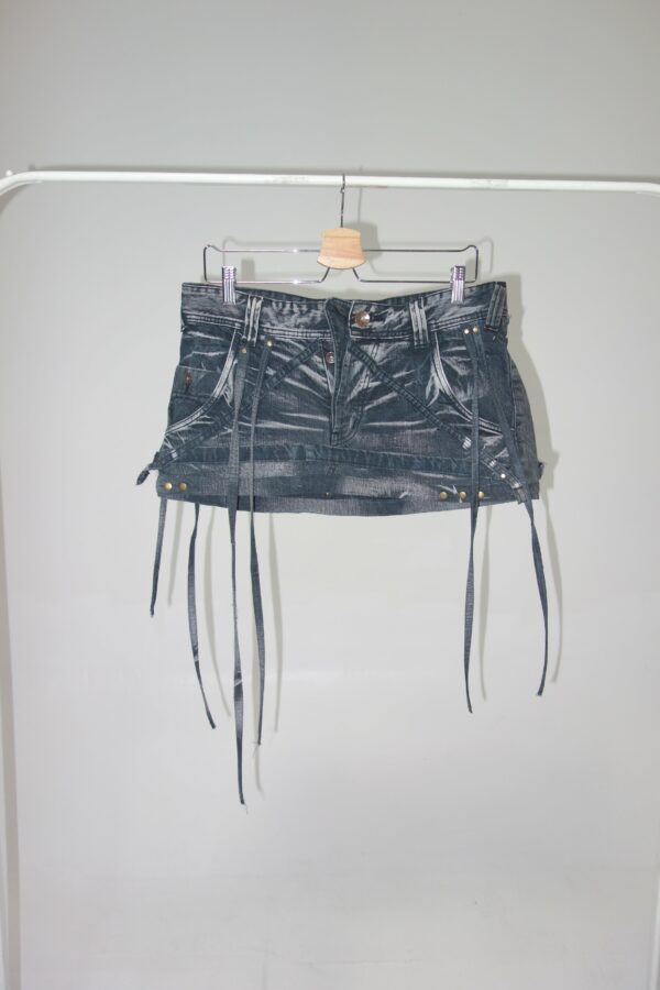 Upcycling mini skirt 3