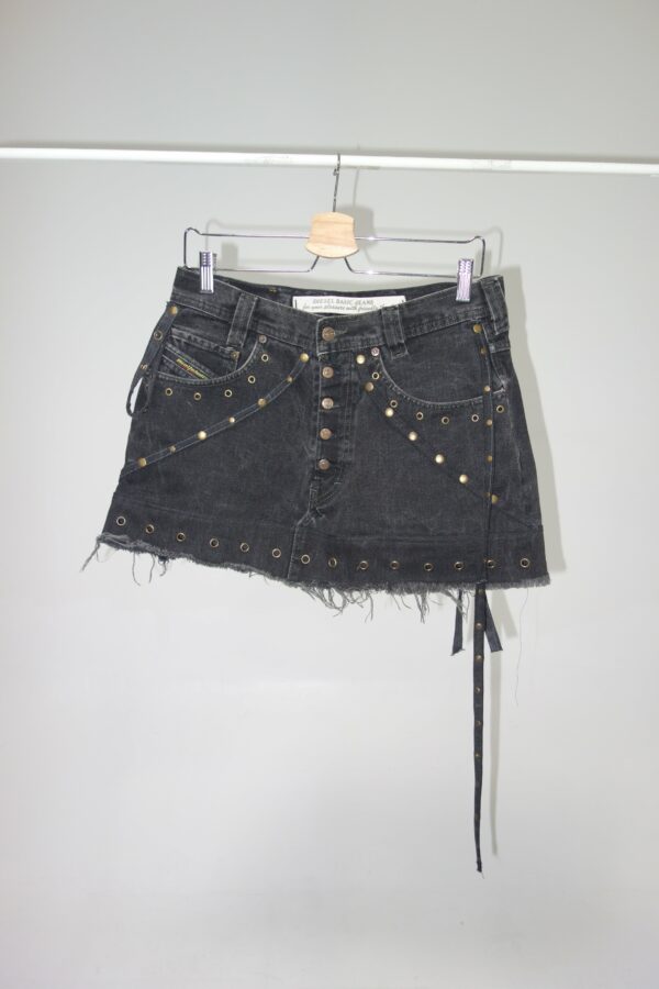 Upcycling mini skirt 5