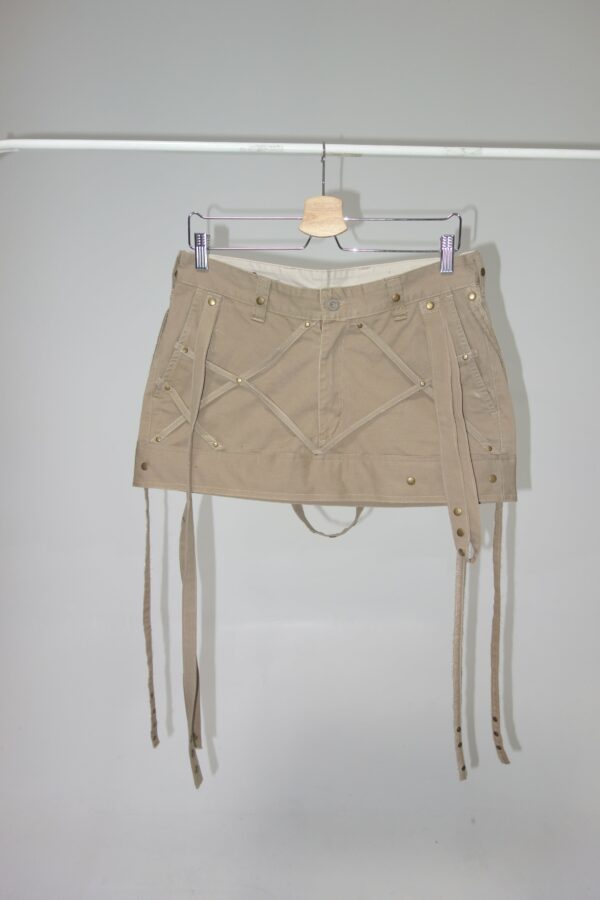 Upcycling mini skirt 8