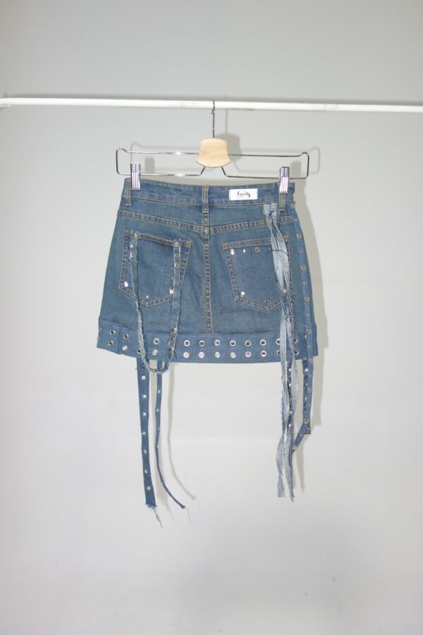 Upcycling mini skirt 7 - Imagen 3