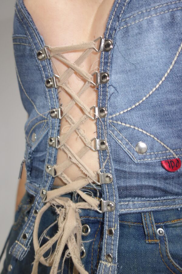 Upcycling Denim top 3 - Imagen 8