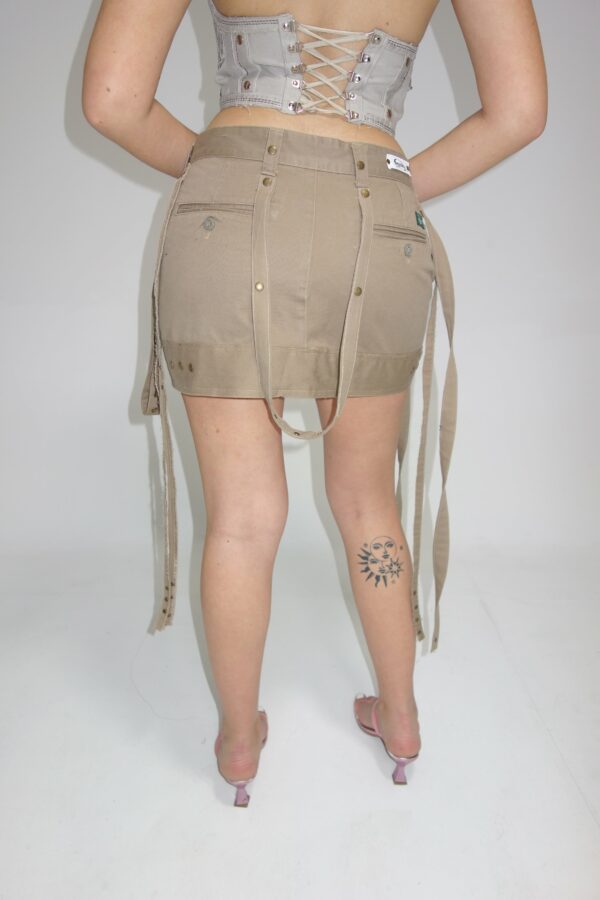 Upcycling mini skirt 8 - Imagen 6